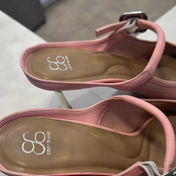 Gracelithe Pointed Toe Low Heeled Mules - Picture 7 of 9